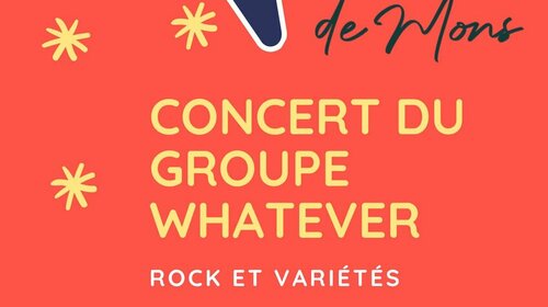 Concert gratuit avec le groupe WHATEVER