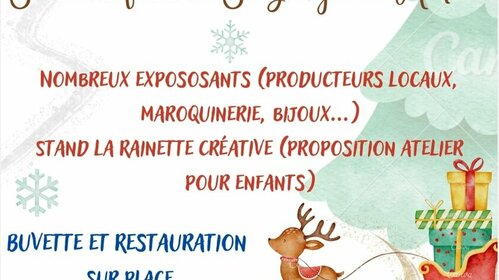 Marché de Noel le 4 décembre 