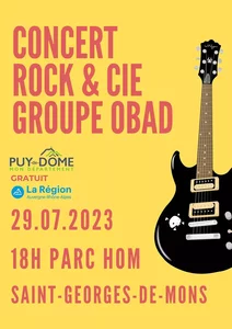 Concert Rock-Blues Groupe OBAD
